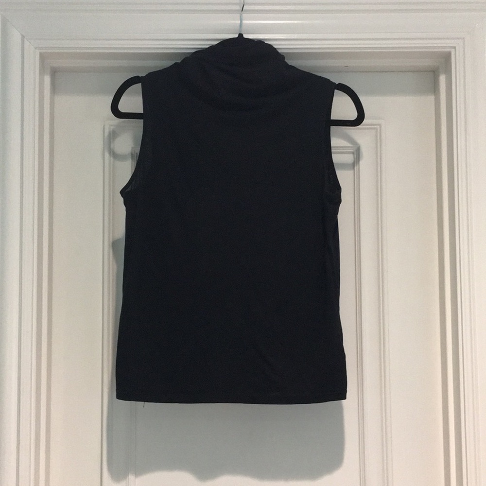 Black Babaton Aritzia Turtleneck Tank